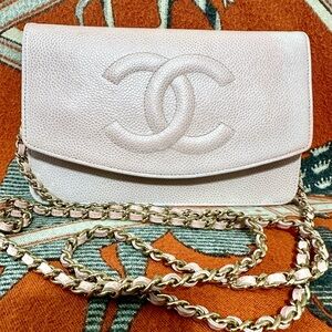 CHANEL ❤️🌟WALLET ON CHAIN CAVIAR LEATHER ⭐️